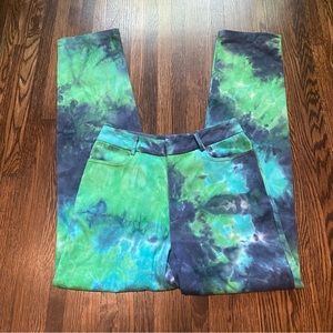 Kim Shui Studio Blue Tie Dye Pants